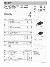 DataSheet IXFX44N80P pdf